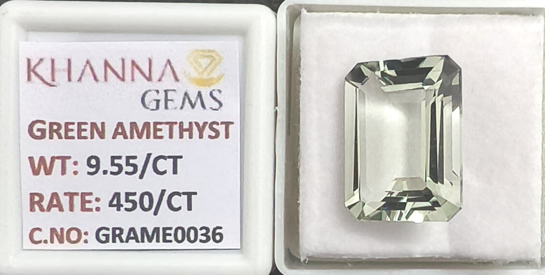 9.55/CT Green Amethyst (450)