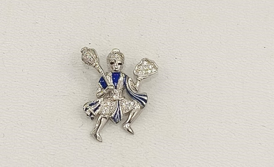 4.30/GM HANUMAN JI SILVER PENDANT (525)