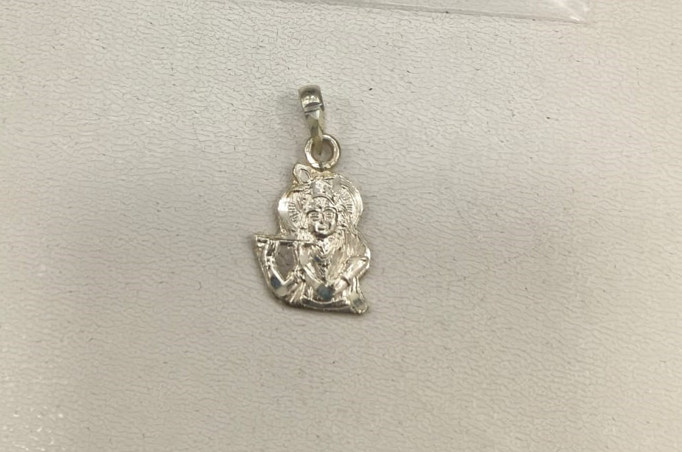 2.90/GM KRISHNA SILVER PENDANT (400)