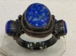 Load image into Gallery viewer, 7.00/GM LLAPIS SILVER RING (525)