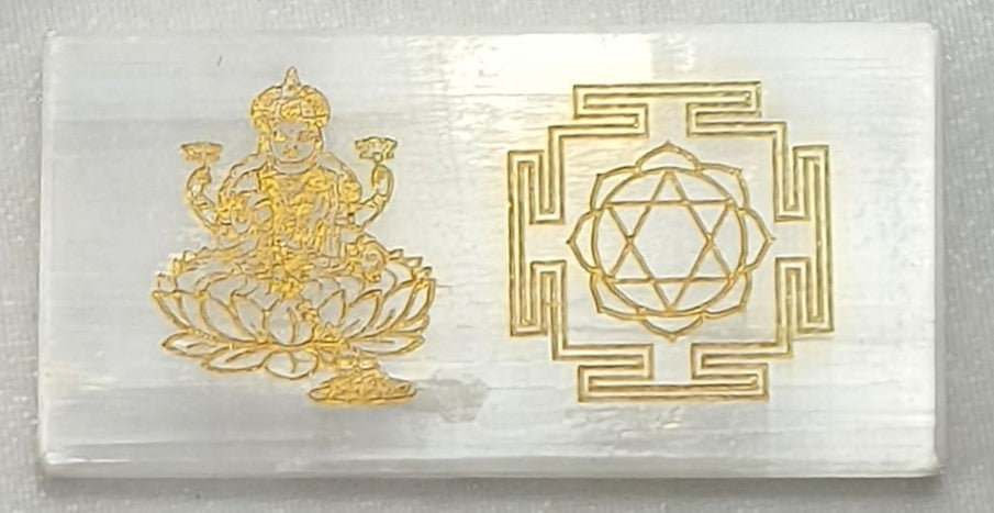 MAHA LAXMI YANTRA (SELENITE 045)