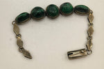 Load image into Gallery viewer, 24.20/GM MALACHITE SILVER BRACELET (525)