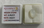 Load image into Gallery viewer, 4.95/CT Natural Moon Stone with Govt. Lab Certificate