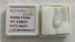 Load image into Gallery viewer, 5.9/CT Moon Stone with Govt. Lab Certificate (450)