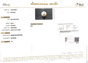 5.90/CT Natural South Sea Pearl Beads With Lab Certificate (1550)
