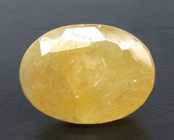 4.92/CT Natural Yellow Sapphire With Govt Lab Certificate (2331)