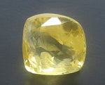 Load image into Gallery viewer, 3.87/CT Natural Yellow Sapphire With Govt Lab Certificate (45510)