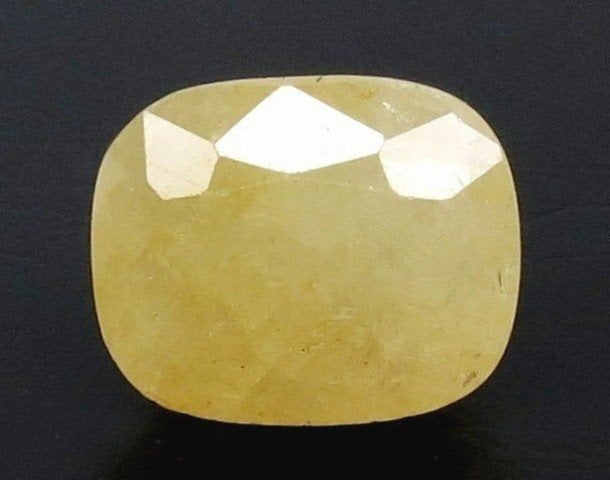 16.64/CT Natural Yellow Sapphire With Govt Lab Certificate (4551)