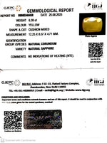Load image into Gallery viewer, 6.39/CT Natural Yellow Sapphire With Govt Lab Certificate (6771)