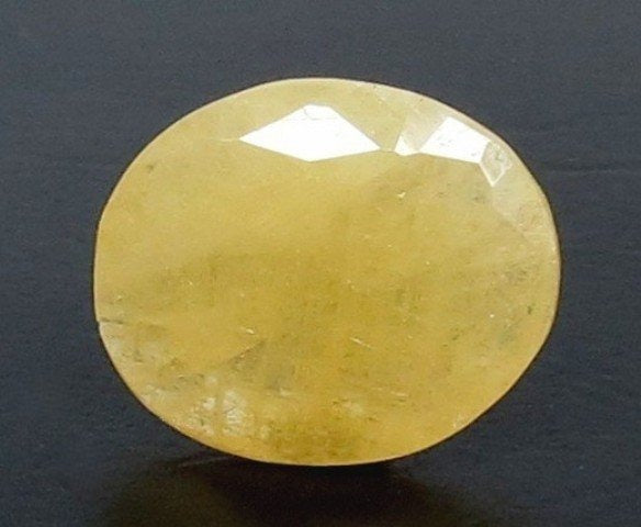 4.02/CT Natural Yellow Sapphire With Govt Lab Certificate (6771)