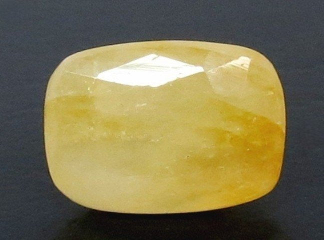 4.89/CT Natural Yellow Sapphire With Govt Lab Certificate (4551)