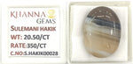 Load image into Gallery viewer, 20.50/Carat Suleimani Hakik-(350)