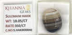 Load image into Gallery viewer, 18.05/Carat Suleimani Hakik-(350)