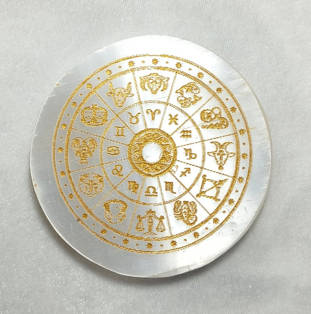 SELENITE CRYSTAL CHARGING PLATE
