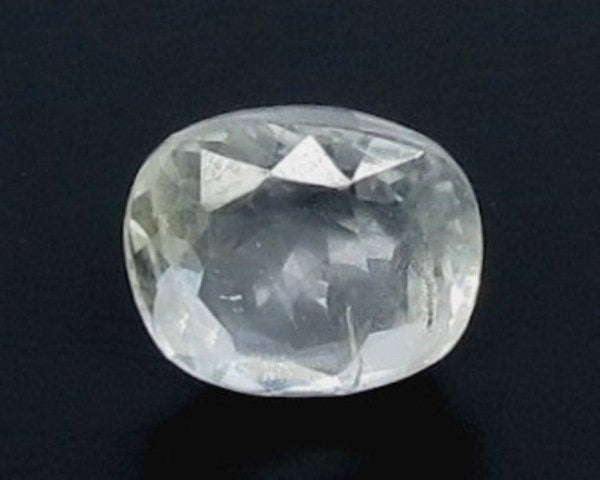 7.61/CT WHITE SAPPHIRE (WHITE PUKHRAJ)