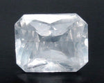 Load image into Gallery viewer, 6.53/CT Natural White Sapphire with Govt Lab Certificate (110000)