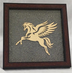 Load image into Gallery viewer, FLYING HORSE ON RAW PYRITE