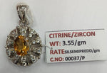 Load image into Gallery viewer, 3.55/GM CITRINE/ZIRCON (1650)