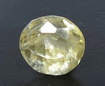 Load image into Gallery viewer, 2.74/CT Natural Yellow Sapphire With Govt Lab Certificate (23310)
