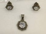 Load image into Gallery viewer, 9.80/GM ZIRCON 3PCS PENDANT SET (525)