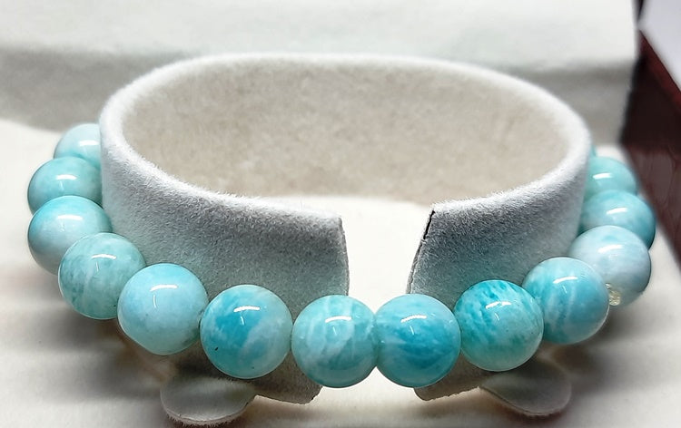 AMAZONITE BRACELET (SMALL BEADS) (2400)
