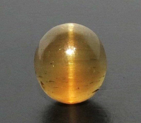 7.62/CT Natural Apatite Cat's Eye with Govt. Lab certificate-1221
