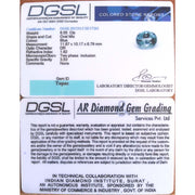 6.55/CT Natural Super Premium Blue Topaz