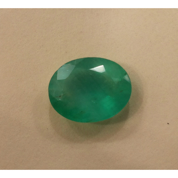 2.83/CT Natural Emerald Stone with Govt. Lab Certificate (12210)