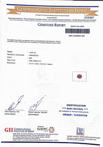 Load image into Gallery viewer, 1.970/CT Natural Tajikistan Ruby with IIG Govt. Lab Certificate (165000)