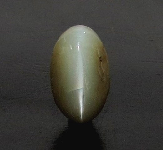4.71/CT Natural Chrysoberyl Cat's Eye With Govt. Lab Certificate (6771)