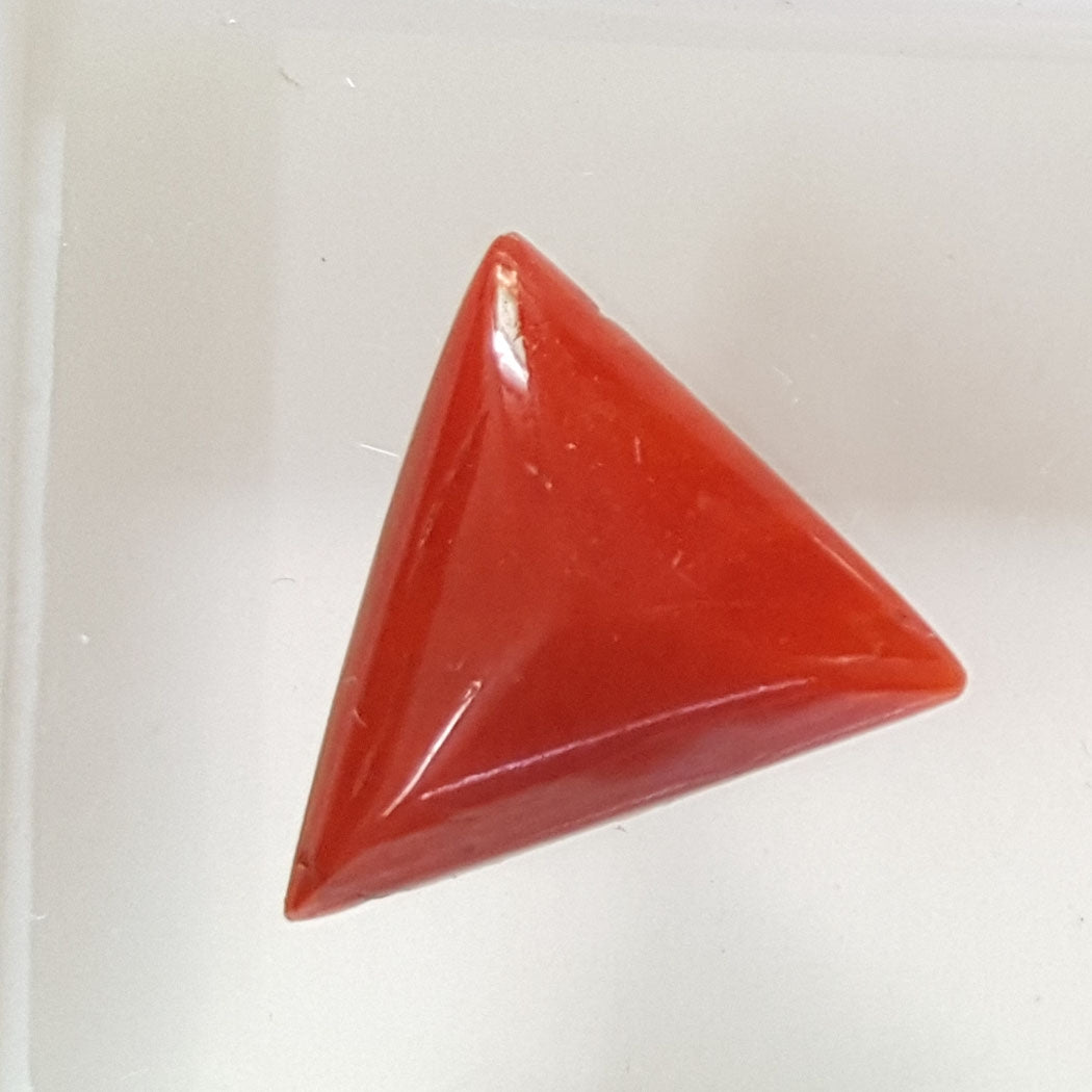 5.28 Ratti Italian Triangular Red Coral-(1332)
