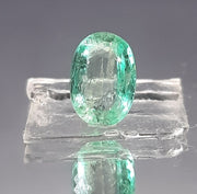2.42/CT Natural Colombian Panna Stone with Govt. Lab Certified-(89910)