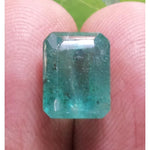 Load image into Gallery viewer, 3.71/CT Natural Emerald Stone with Govt. Lab Certificate (12210)