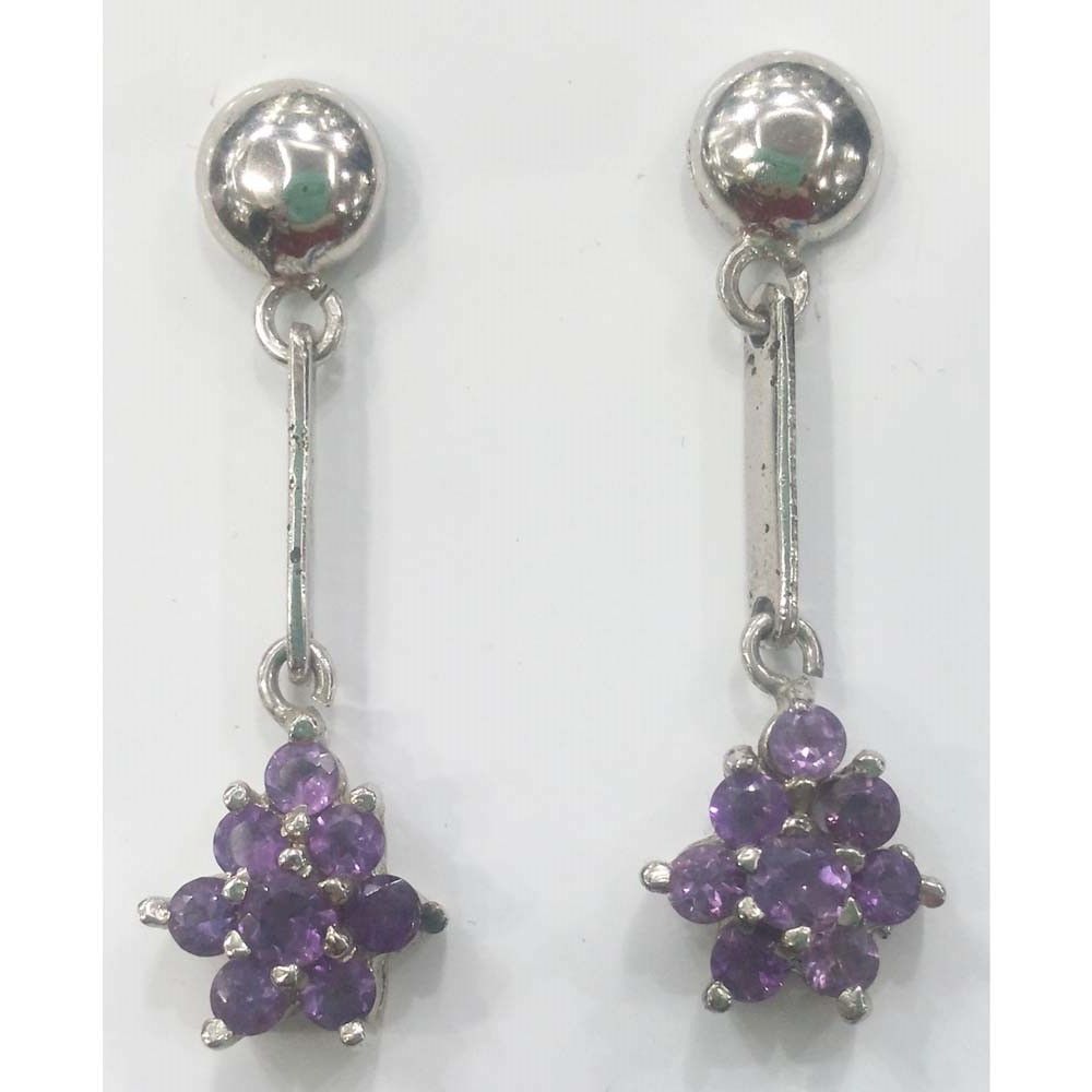 Amethyst Silver Tops