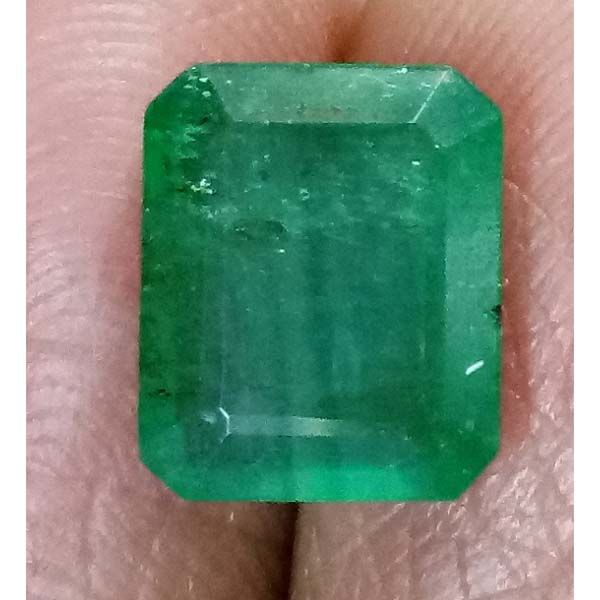 3.52/CT Natural Emerald Stone with Govt. Lab Certificate (12210)