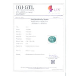 Load image into Gallery viewer, 4.91/CT Natural Panna Stone with Govt. Lab Certificate (16650)