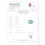 Load image into Gallery viewer, 3.37 Ratti Natural Panna Stone with Govt. Lab Certificate (23310)