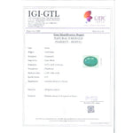 Load image into Gallery viewer, 5.04 Ratti Natural Panna Stone with Govt. Lab Certificate (8991)