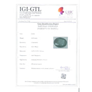 9.25/CT Natural Panna Stone with Govt. Lab Certificate (8991)