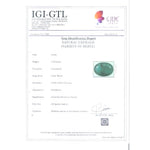 Load image into Gallery viewer, 7.35/CT Natural Panna Stone with Govt. Lab Certificate -(12210)