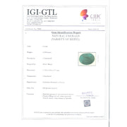 4.47 Ratti Natural Panna Stone with Govt. Lab Certificate (3100)