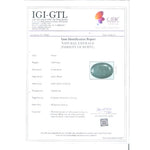 Load image into Gallery viewer, 3.88/CT Natural Panna Stone with Govt. Lab Certificate (6771)