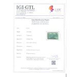 Load image into Gallery viewer, 4.83/CT Natural Panna Stone with Govt. Lab Certificate (8991)