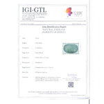 Load image into Gallery viewer, 4.39/CT Natural Panna Stone with Govt. Lab Certificate (4551)