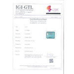 Load image into Gallery viewer, 4.63 Ratti Natural Panna Stone with Govt. Lab Certificate (56610)