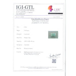 Load image into Gallery viewer, 10.82 Ratti Natural Panna Stone with Govt. Lab Certificate (2100)