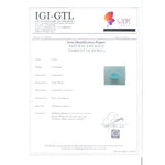 Load image into Gallery viewer, 4.60 Ratti Natural Panna Stone with Govt. Lab Certificate (6100)