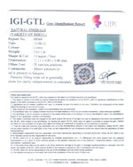 Load image into Gallery viewer, 3.62/CT Natural Panna Stone with Govt. Lab Certificate (4551)