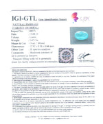 Load image into Gallery viewer, 3.47/CT Natural Panna Stone with Govt. Lab Certificate (4551)