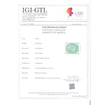 Load image into Gallery viewer, 8.58/CT Natural Colombian Panna Stone with Govt. Lab Certificate (8991)